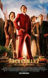 Anchorman 2: The Legend Continues poster
