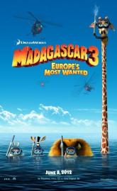 Madagascar 3: Europe's Most Wanted poster