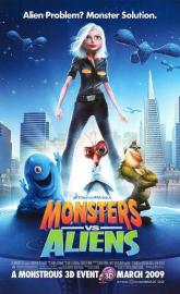 Monsters vs. Aliens poster