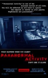 Paranormal Activity poster
