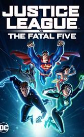 Justice League vs the Fatal Five poster