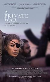 A Private War poster