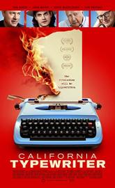 California Typewriter poster