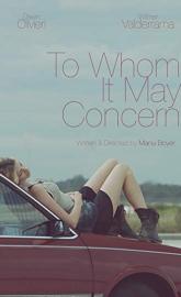 To Whom It May Concern poster