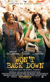Won't Back Down poster