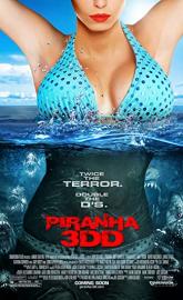 Piranha 3DD poster