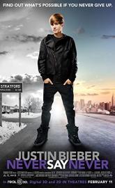 Justin Bieber: Never Say Never poster
