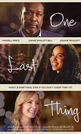 One Last Thing poster