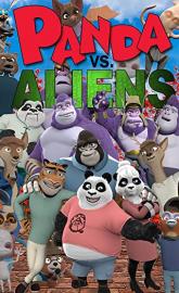 Panda vs. Aliens poster