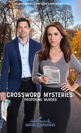 Crossword Mysteries: Proposing Murder poster