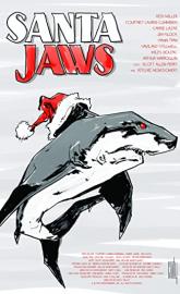 Santa Jaws poster