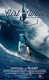 Girl on Wave poster