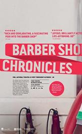 National Theatre Live: Barber Shop Chronicles poster