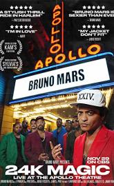 Bruno Mars: 24K Magic Live at the Apollo poster