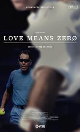 Love Means Zero poster