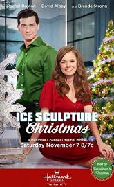 Ice Sculpture Christmas poster
