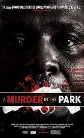 A Murder in the Park poster