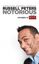 Russell Peters: Notorious poster