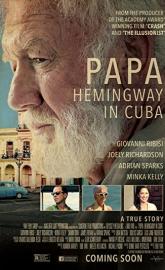 Papa Hemingway in Cuba poster