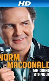 Norm Macdonald: Me Doing Standup poster