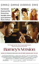 Barney's Version poster