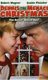 A Dennis the Menace Christmas poster