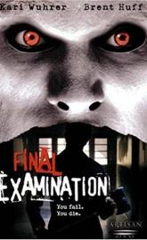 Final Examination poster