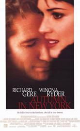 Autumn in New York poster