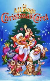 An All Dogs Christmas Carol poster