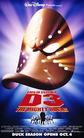 D3: The Mighty Ducks poster