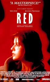 Three Colors: Red poster