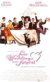 Four Weddings and a Funeral poster