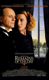 The Remains of the Day poster