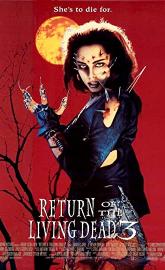 Return of the Living Dead III poster
