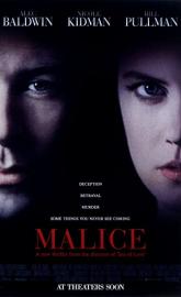 Malice poster