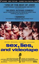 Sex, Lies, and Videotape poster