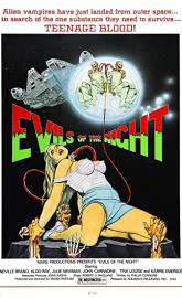 Evils of the Night poster