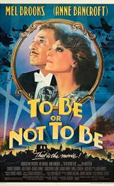 To Be or Not to Be poster