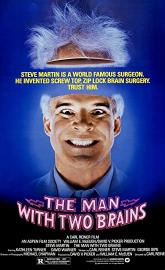 The Man with Two Brains poster