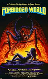Forbidden World poster