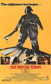 Just Before Dawn poster