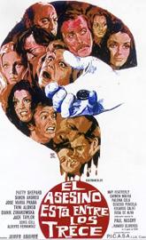 The Killer Is One of 13 poster