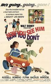 Now You See Him, Now You Don't poster
