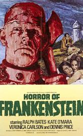 The Horror of Frankenstein poster