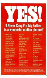 I Never Sang for My Father poster