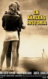 En kärlekshistoria poster