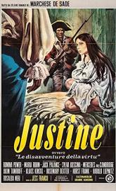 Marquis de Sade's Justine poster