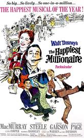 The Happiest Millionaire poster