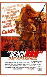 Beach Red poster
