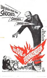 The Evil of Frankenstein poster